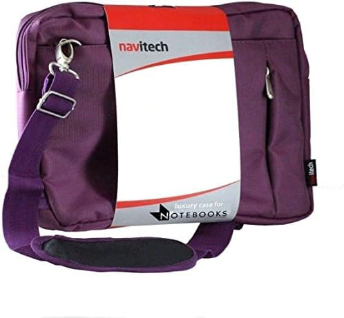 Navitech Purple Water Resistant Graphics Tablet Bag - Compatible with Zonon LCD Writing Tablet Doodle Board